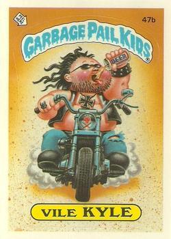 1985 Topps Garbage Pail Kids Series 2 #47b Vile Kyle Front