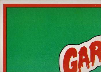 1985 Topps Garbage Pail Kids Series 2 #55a Hairy Gary Back
