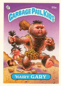 1985 Topps Garbage Pail Kids Series 2 #55a Hairy Gary Front