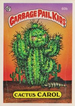 1985 Topps Garbage Pail Kids Series 2 #60b Cactus Carol Front