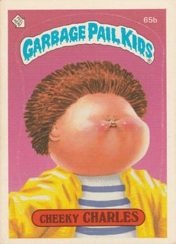 1985 Topps Garbage Pail Kids Series 2 #65b Cheeky Charles Front