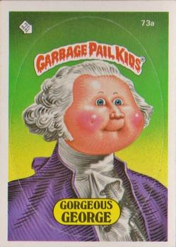 1985 Topps Garbage Pail Kids Series 2 #73a Gorgeous George Front