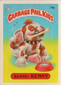 1985 Topps Garbage Pail Kids Series 2 #74b Kennel Kenny Front