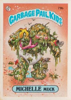 1985 Topps Garbage Pail Kids Series 2 #79b Michelle Muck Front