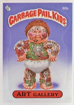1985 Topps Garbage Pail Kids Series 2 #80b Art Gallery Front