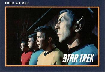 1991 Impel Star Trek 25th Anniversary - Bonus #B1 Four as One Front