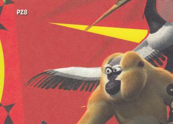 2011 Bulls-i-Toy Kung Fu Panda 2 - Foil Puzzle #PZ8 Monkey Back