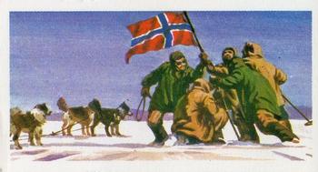 1973 Brooke Bond Adventurers and Explorers #34 Roald Amundsen Front