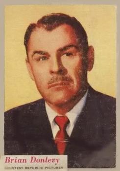 1953 Topps Who-Z-At Star? (R710-4) #1 Brian Donlevy Front