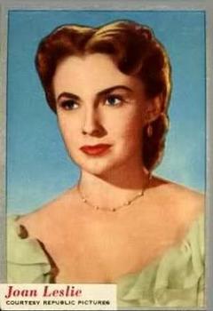 1953 Topps Who-Z-At Star? (R710-4) #5 Joan Leslie Front