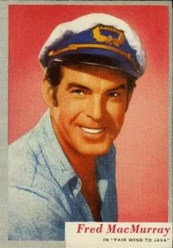 1953 Topps Who-Z-At Star? (R710-4) #9 Fred MacMurray Front