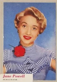 1953 Topps Who-Z-At Star? (R710-4) #21 Jane Powell Front