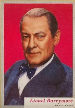 1953 Topps Who-Z-At Star? (R710-4) #23 Lionel Barrymore Front