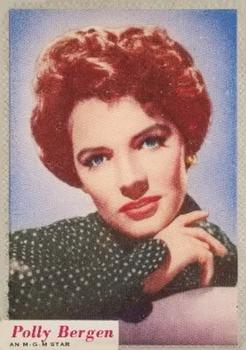 1953 Topps Who-Z-At Star? (R710-4) #28 Polly Bergen Front
