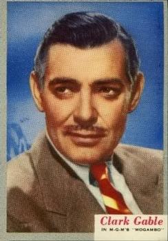 1953 Topps Who-Z-At Star? (R710-4) #39 Clark Gable Front