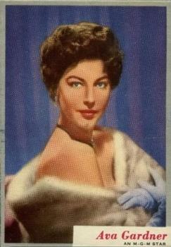 1953 Topps Who-Z-At Star? (R710-4) #45 Ava Gardner Front