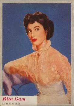 1953 Topps Who-Z-At Star? (R710-4) #60 Rita Gam Front