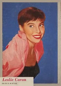 1953 Topps Who-Z-At Star? (R710-4) #62 Leslie Caron Front