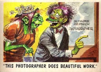 1959 Topps You'll Die Laughing #66 This photographer does beautiful work. Front