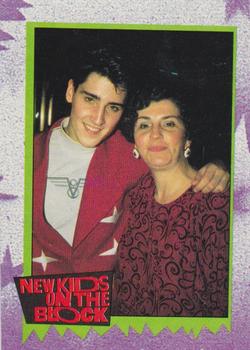 1990 Topps New Kids on the Block Series 2 #94 Thanks Mom! Front