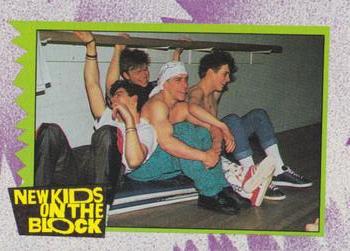 1990 Topps New Kids on the Block Series 2 #105 Keep Your Head Front