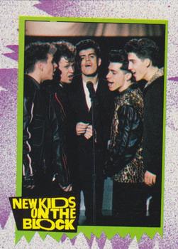 1990 Topps New Kids on the Block Series 2 #123 NKOTB Quiz #24 Front