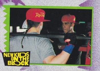 1990 Topps New Kids on the Block Series 2 #131 Body Building Front