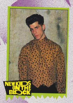 1990 Topps New Kids on the Block Series 2 #133 Mean Streets Front