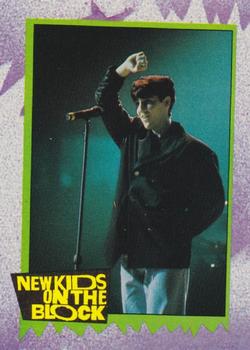 1990 Topps New Kids on the Block Series 2 #152 Message to Fans Front