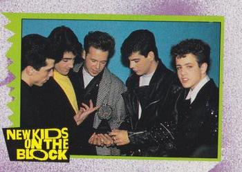 1990 Topps New Kids on the Block Series 2 #157 Winners! Front