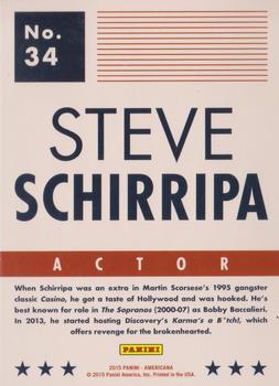 2015 Panini Americana #34 Steve Schirripa Back
