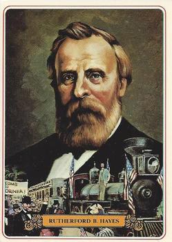 1976 Kilpatrick's Know Your U.S. Presidents #19 Rutherford B. Hayes Front