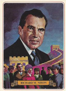 1976 Kilpatrick's Know Your U.S. Presidents #36 Richard M. Nixon Front