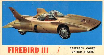 1961 Topps Sports Cars #6 Firebird III Front
