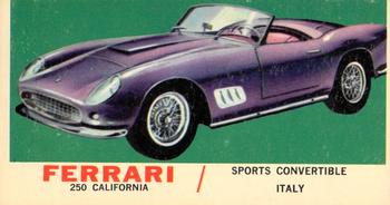 1961 Topps Sports Cars #46 Ferrari 250 California Front