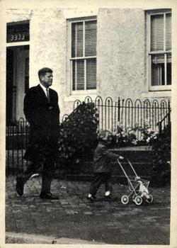 1964 Topps John F. Kennedy #6 President-elect Kennedy walks...daughter Caroline Front