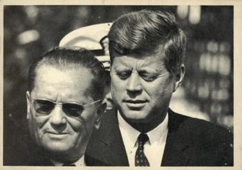 1964 Topps John F. Kennedy #39 President Kennedy greets Tito Front