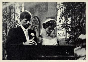 1964 Topps John F. Kennedy #60 Wedding At Newport September 12 1953 Front