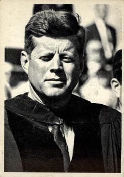 1964 Topps John F. Kennedy #69 Pres. Kennedy...speech at Boston College Front