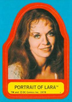 1978 Topps Superman: The Movie - Stickers (Series One) #NNO Portrait of Lara Front