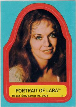 1978 Topps Superman: The Movie - Stickers (Series One) #NNO Portrait of Lara Front