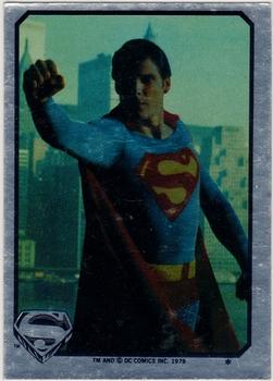 1978 Topps Superman: The Movie - Foil Stickers (Series One) #NNO Fist Forward Front