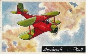 1935 Heinz Famous Airplanes (F277-1) #9 Beechcraft Front
