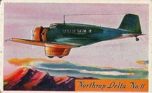 1935 Heinz Famous Airplanes (F277-1) #11 Northrop Delta Front