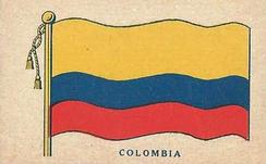 1938 Wilbur-Suchard Flags (R51-2) #NNO Colombia Front