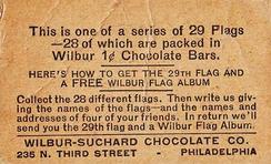 1938 Wilbur-Suchard Flags (R51-2) #NNO Ireland Back