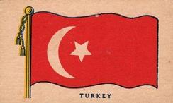 1938 Wilbur-Suchard Flags (R51-2) #NNO Turkey Front