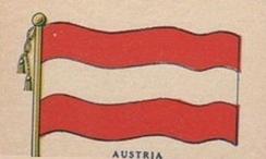 1938 Wilbur-Suchard Flags (R51-2) #NNO Austria Front