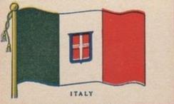 1938 Wilbur-Suchard Flags (R51-2) #NNO Italy Front