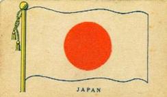 1938 Wilbur-Suchard Flags (R51-2) #NNO Japan Front